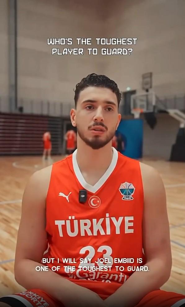 开云体育app-申京：NBA中恩比德最难防守；我状态好时在NBA无人可挡