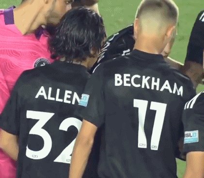 贝克汉姆二公子上演处子秀，传中脚法比他爹如何？